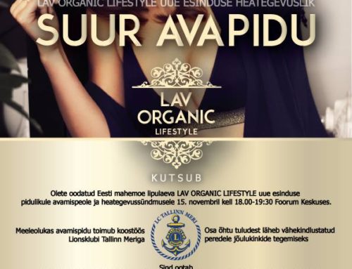 Ampoux friend LAV Organic invites you to open a new shop :)